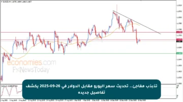 تذبذب مفاجئ.. تحديث سعر اليورو مقابل الدولار في 26-09-2025 يكشف تفاصيل جديدة